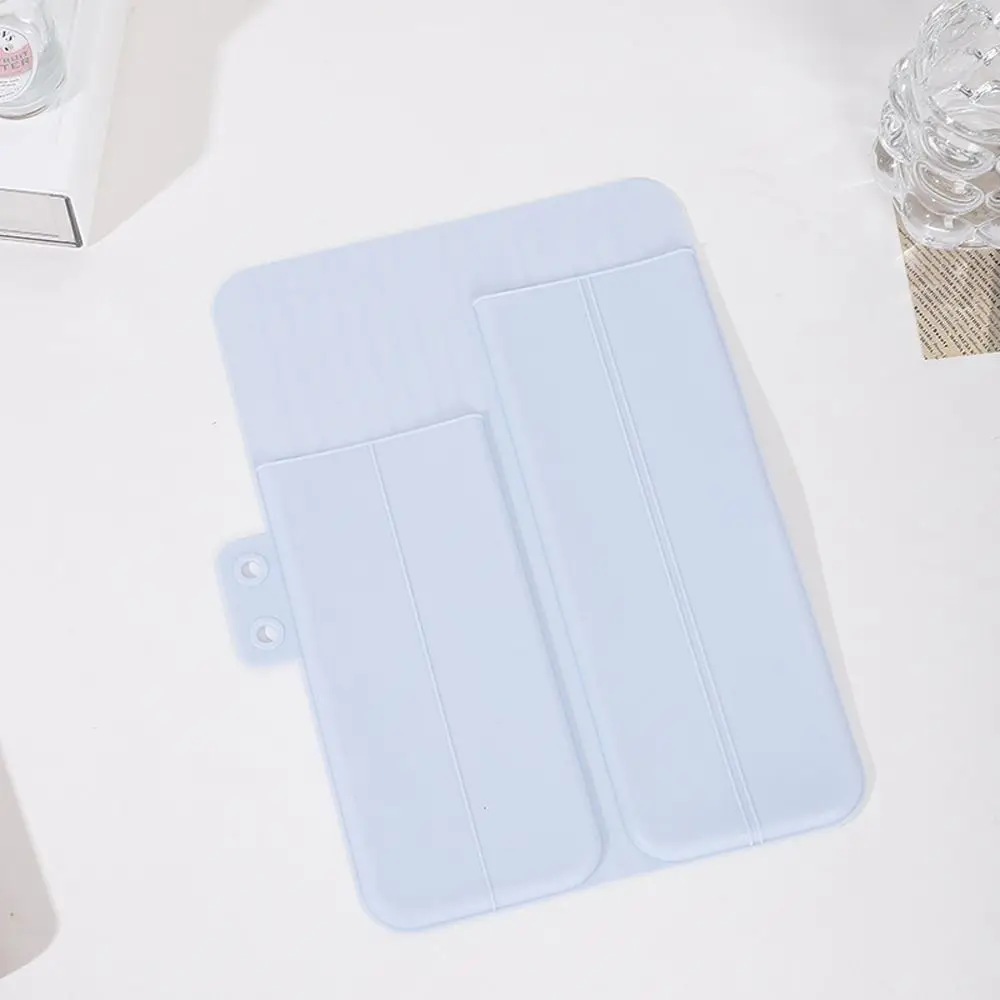 Нескользящий силиконовый термостойкий коврик плоская палочка для завивки волос