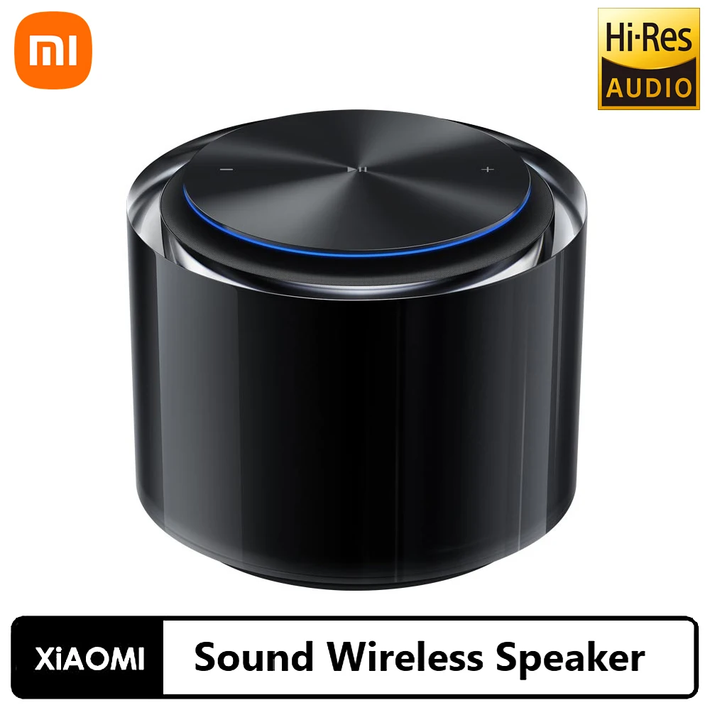 

Xiaomi Sound Speaker Wireless BT5.2 Music Player Tuning 360 Omnidirectional Hi-Res High Resolution UWB Connection Stereo Speaker