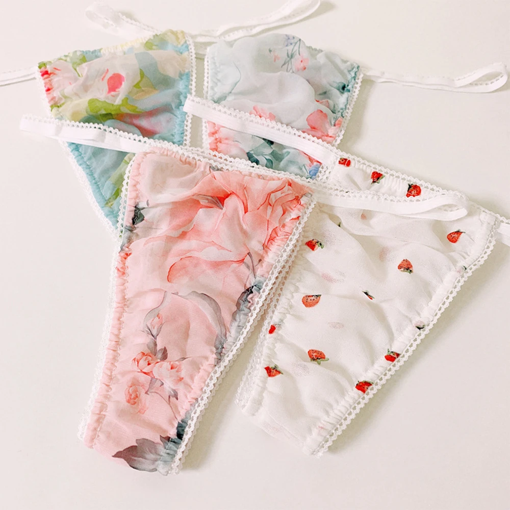 Мужские трусы стринги с мешочком для пениса черные прозрачные растягивающиеся