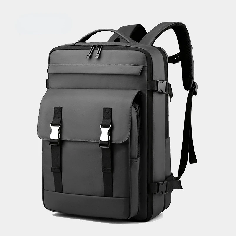Men's Backpack Business Computer Bag Outdoor Travel Bag Leisure Film Waterproof Expansion Backpack Large-capacity Travel Bag