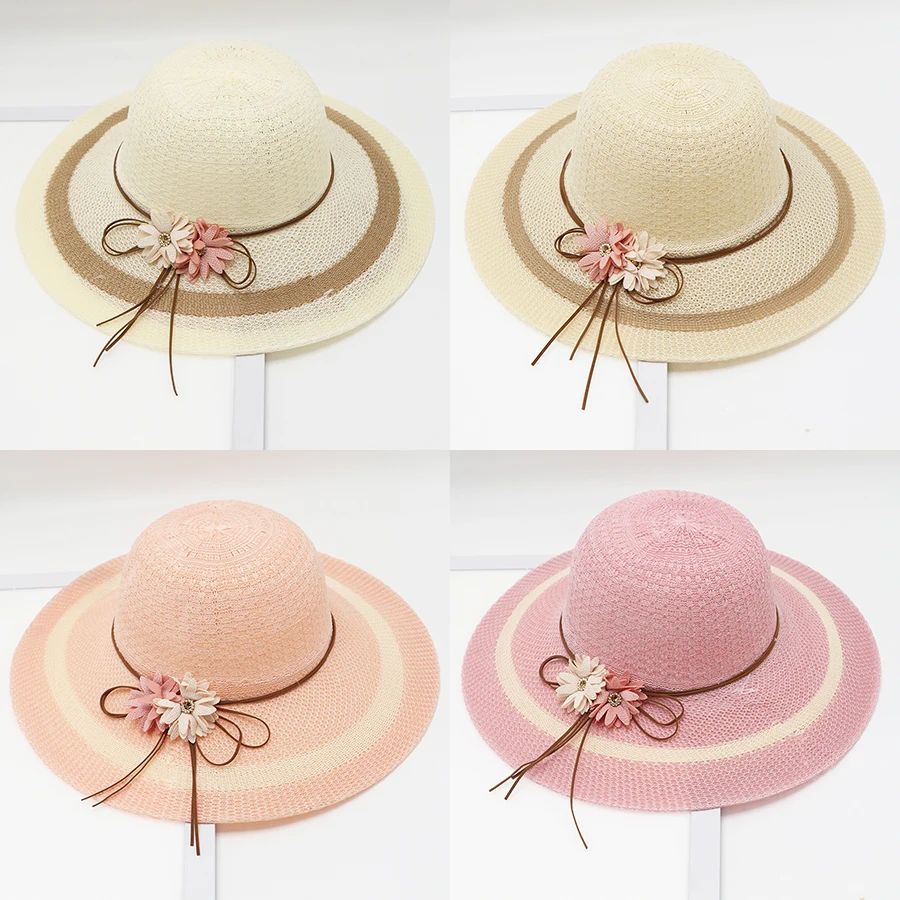 

Designer Brand Big Cornice Straw Hat Female Everything Casual Outdoor Summer Travel Sun Protection Sunscreen Travel Cap Big Rim