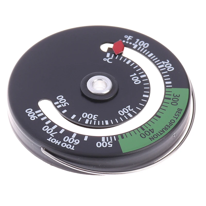 

1PCS Magnetic Fireplace Stove Thermometer Fire Place Temperature Monitor Hot