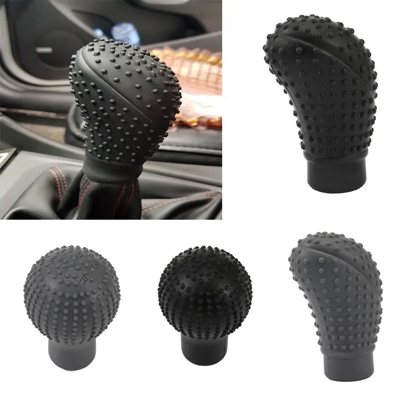 

Universal Silicon Car Gear Shift Knob Cover Anti-skid Automatic Transmission Gear Lever Shift Knob Protector Styling Accessories