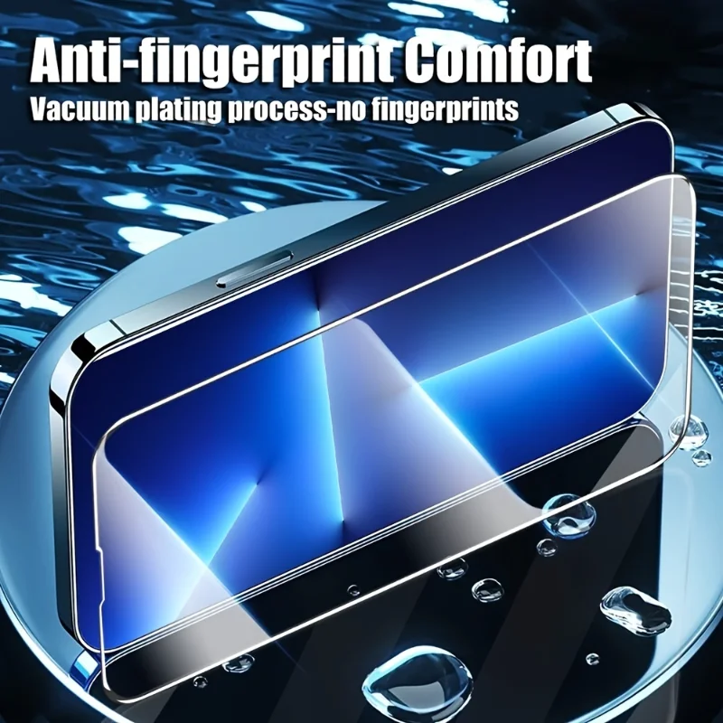 

2 шт., Защитное стекло для iPhone 14 13 12 11 Pro Max