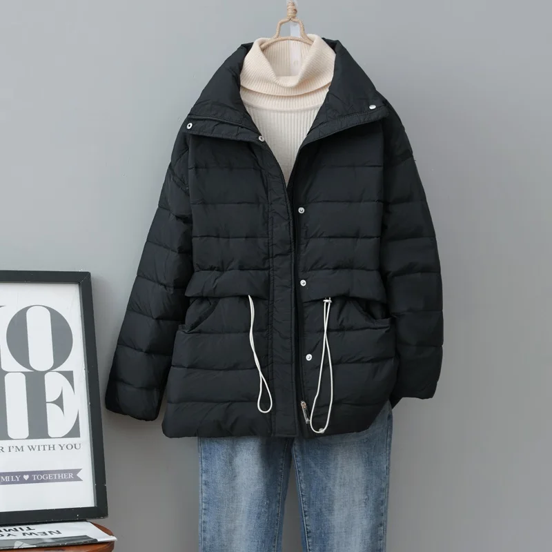 New Women  Down Jacket Casual Style Autumn Winter Coats And Parkas Female Outwear