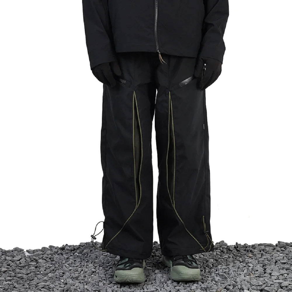 

Whyworks 23ss Wide silhouette drawstring pants gorpcore urbanoutdoor streetwear fashion men's cargo pant
