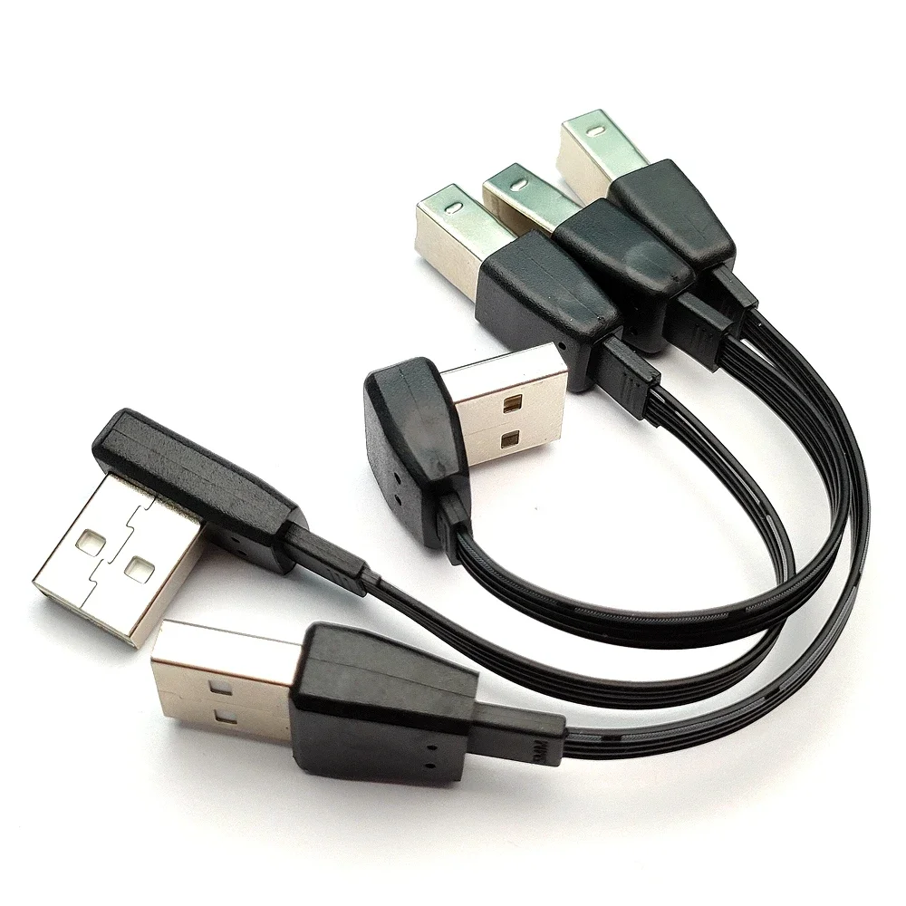 Мягкие локти USB 2.0 0 1–1 м верхние нижние левые и правые 90-градусный кабель для