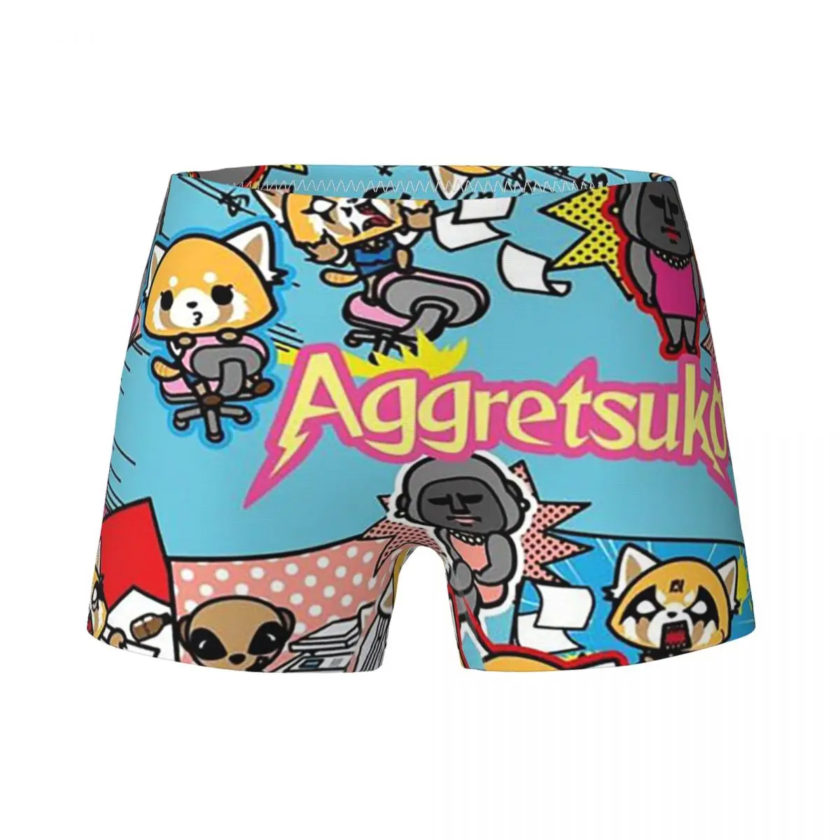 

Youth Girls Aggretsuko Comedy Boxer Child Cotton Pretty Underwear Kids Teenage Kawaii Panda Game Underpants Briefs For 4-15Y
