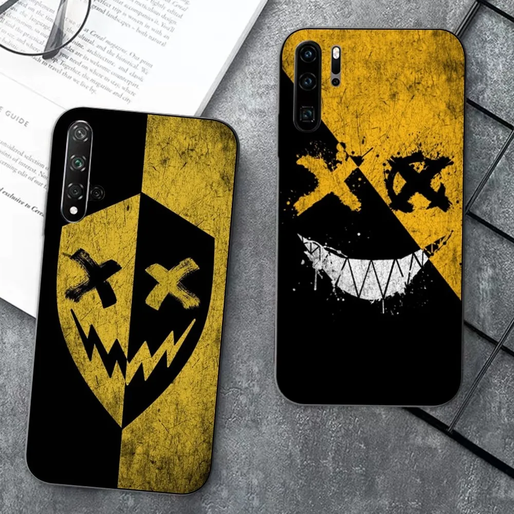 

Scary Smile Skeleton Devil Phone Case For Huawei P 8 9 10 20 30 40 50 Pro Lite Psmart Honor 10 lite 70 Mate 20lite