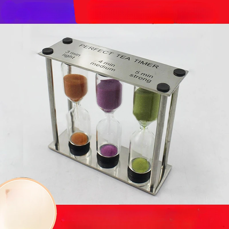 

Металлический песочный таймер Combina 3/4/5 минут