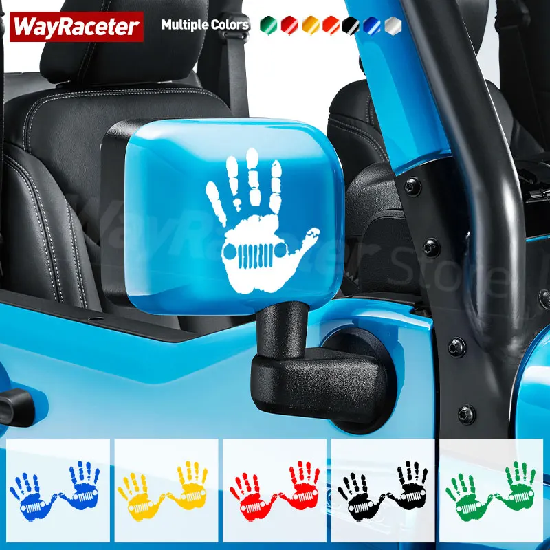 2 шт. виниловые наклейки для зеркала заднего вида