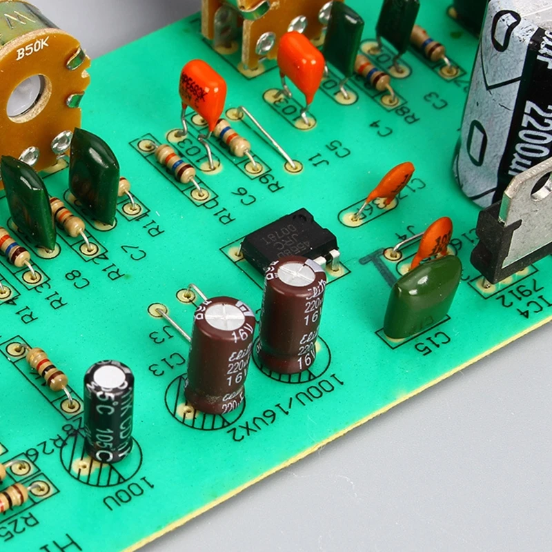 Плата цифрового предварительного усилителя 2x220UF 35V фильтрующий конденсатор для