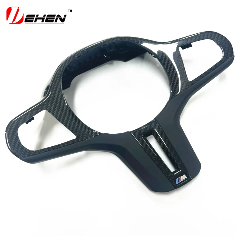 Углеродное волокно декоративная накладка на панель рулевого колеса автомобиля