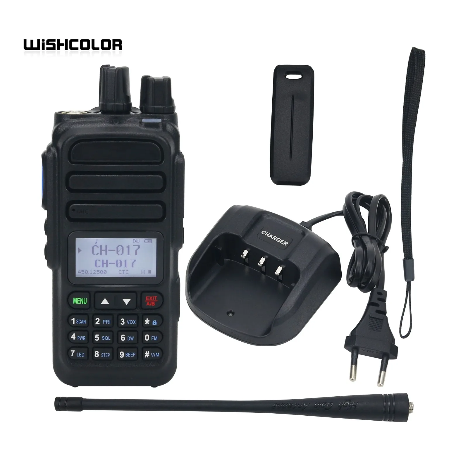 IP68 Waterproof VHF UHF Transceiver 198CH Professional Walkie Talkie Portable Durable Two Way Radio