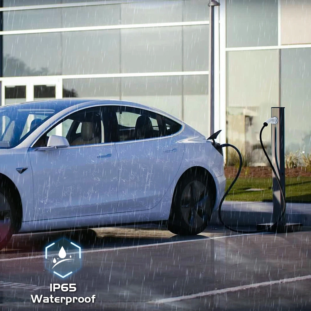 AFEEV 16A/32A 7 кВт Тип 2 для Tesla NACS EV Зарядный кабель IEC 62196-2 модели 3/Y/X/S Зарядная станция