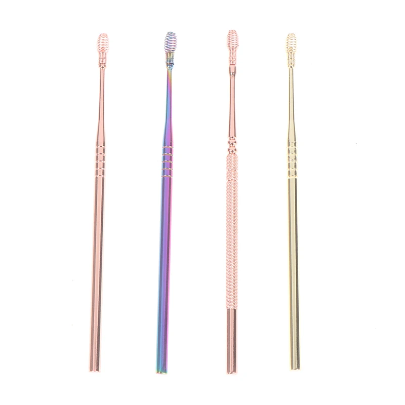 

1 pcs Durable Adults Stainless Steel Spiral Ear Pick Spoon Ear Wax Removal Cleaner Tool