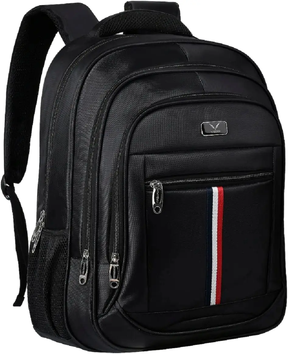 

Lovely Black Mochila Bolsa Perfect for Work School and College: Enough Room for Notebook & Necessities.