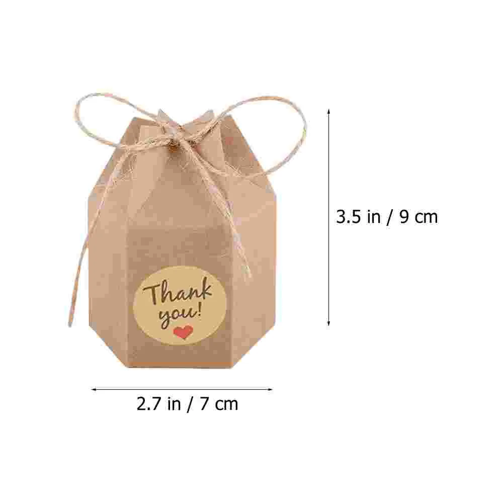 50 комплектов подарочной коробки подарочный контейнер из крафт-бумаги