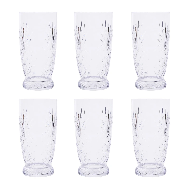 

24oz Tritan Pineapple Tumbler 6-Pack, BPA Free
