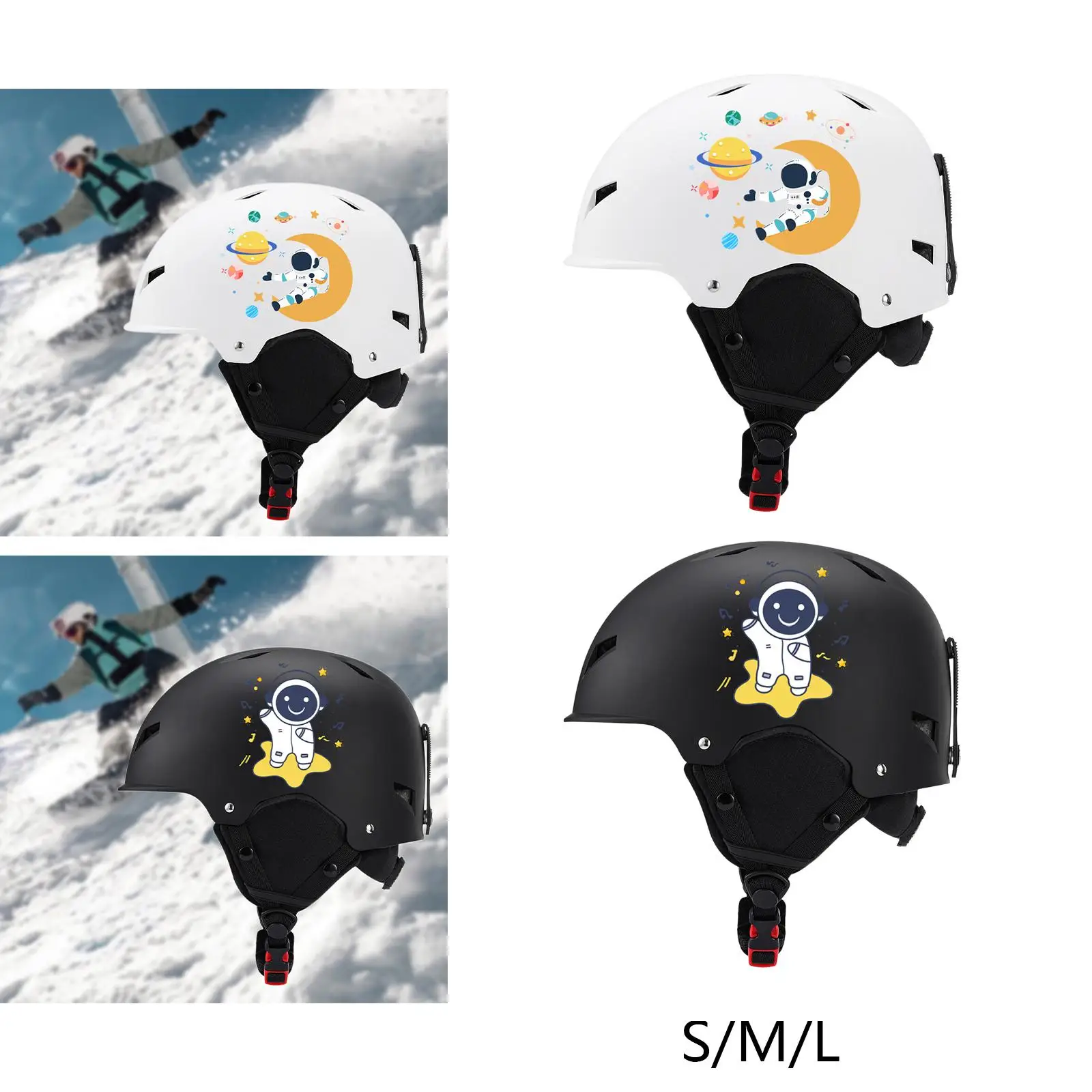 Шлем для катания на лыжах и скейтборде