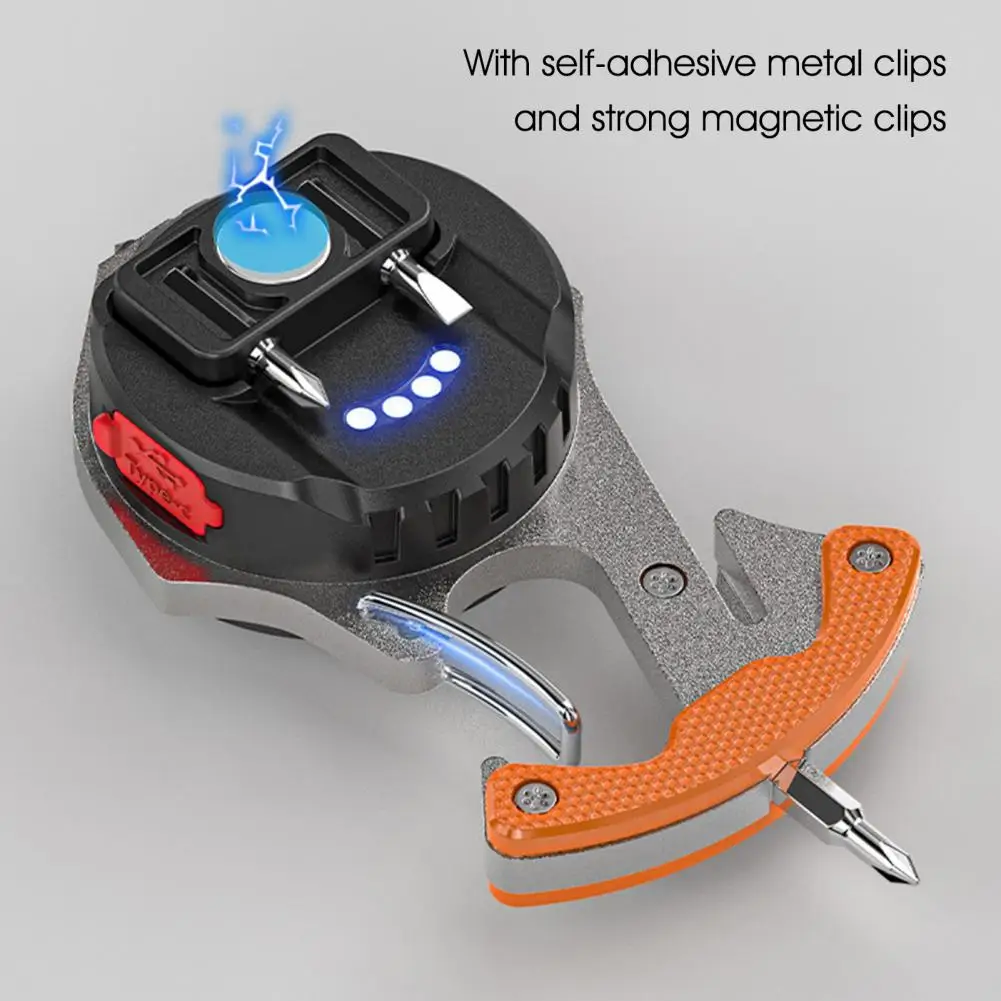 

Working Lamp High Brightness Professional Window Breaker Waterproof USB Rechargeable Mini COB Working Flashlight for Outdoor