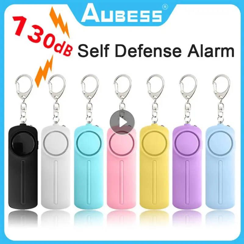 

WSDCAM Self Defense Alarm 130dB Anti-wolf Alert For Girl Child Women Carrying Scream Loud Panic Alarm Emergency Alarm Keychain