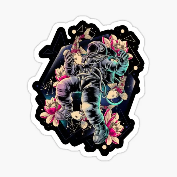 

Deep Space 5PCS Stickers for Car Funny Decorations Bumper Luggage Living Room Decor Home Background Stickers Cute Room Wall