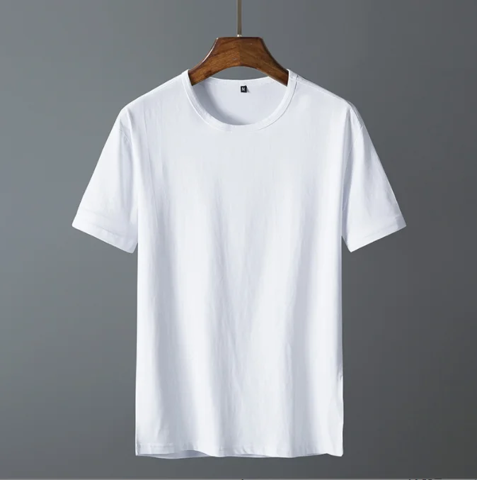 

2022 New Summer Men T-shirt Cotton Short Sleeve T Shirt Mens Clothes
