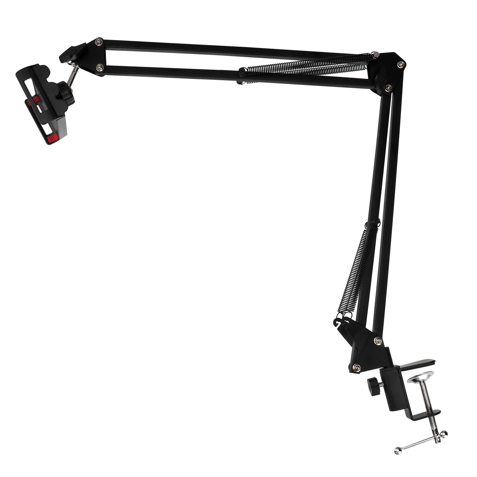 

Tablet Stand Holder Bracket Desk Mount Bedside Clamp Gooseneck Arm Flexible Desktop Clip Alloy Aluminium Rack Storage Table