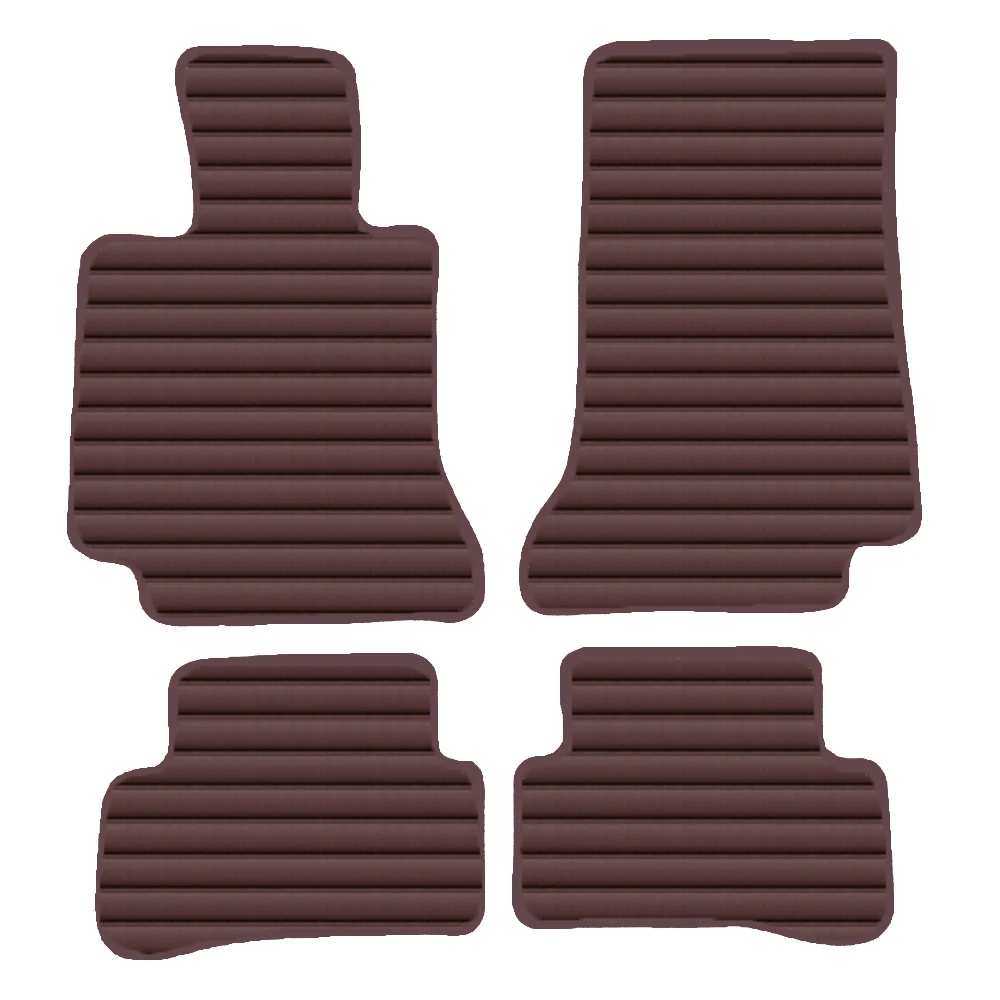 

4 pieces Car Floor Mats Carpet Fit M-e-r-c-e-d-e-s-B-e-n-z C Class w205 2014-2021 CAR mats Leather waterproof non-slip Anti-Slip