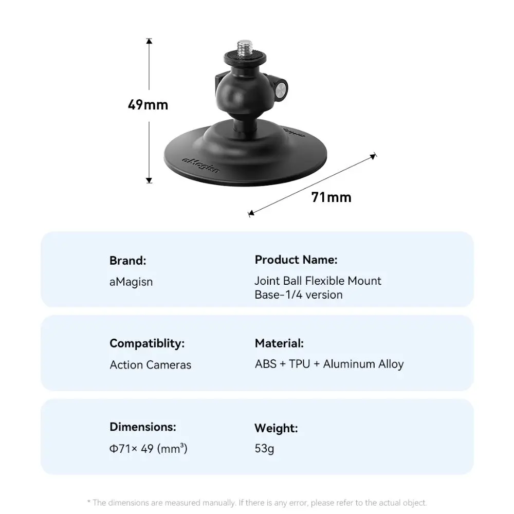 Гибкое клейкое крепление с вращением на 360 ° плоское изогнутое основание