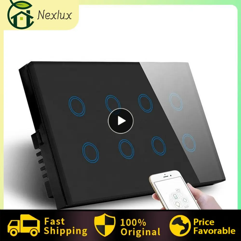 

High Quality Building 8 Channel Switch Easy To Install And Use Application Control Stable Wifi Connection Remote Control Via App