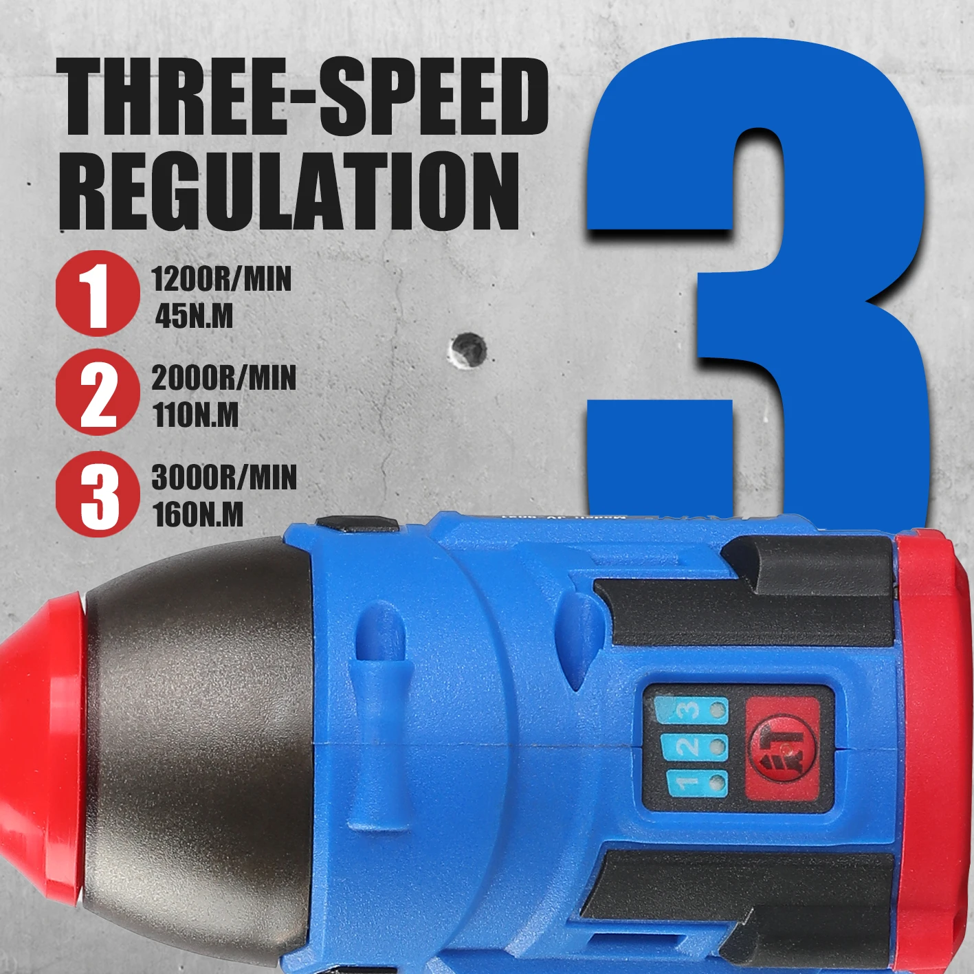 JAVN 16-в-1 Беспроводная Электрическая Отвертка 160 Нм Макс. Крутящий Момент