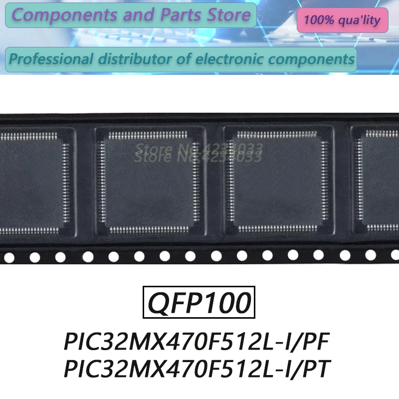 

1 шт. PIC32MX470F512L-I/PF PIC32MX470F512L-I/PT PIC32MX470F512L QFP100 новый оригинальный запас