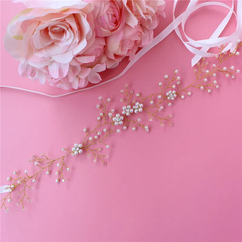 

YJWSXF - Women's Crystal Rhinestone Sashes Bridesmaid Evening Party Belt Wedding Dresses Accessories Waistband Bridal Belts