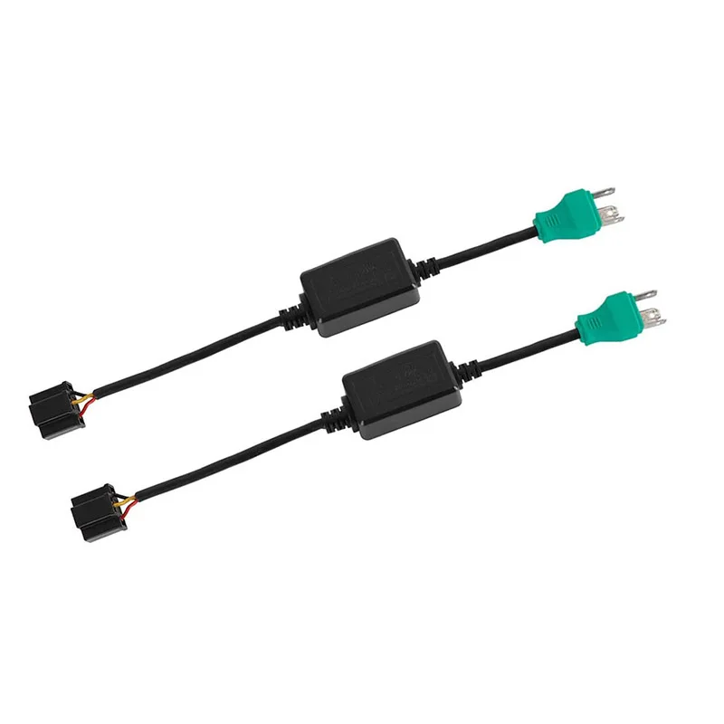 

H4 LED Headlight Canbus Anti Flicker Error H4 9003 HB2 P43T Decoder Resistor For Jeep/Dodge/Ford/Toyota/Audi/Honda