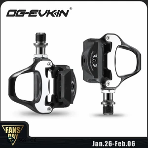 OG-EVKIN PD-002 самоблокирующиеся педали SPD педали CR-MO для дорожного велосипеда велосипедные запчасти велосипед педали подножка для велосипеда