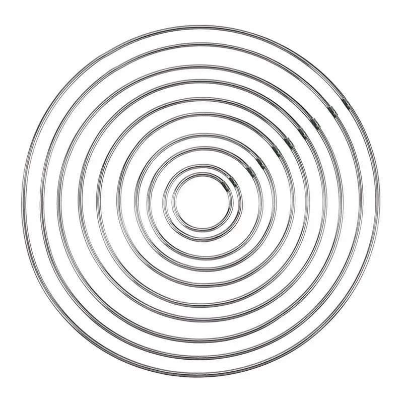 

Металлическое кольцо для сварки, железная обруч для самостоятельного творчества, Ловец снов, 10 шт., Ловец снов, аксессуары для рукоделия, макраме