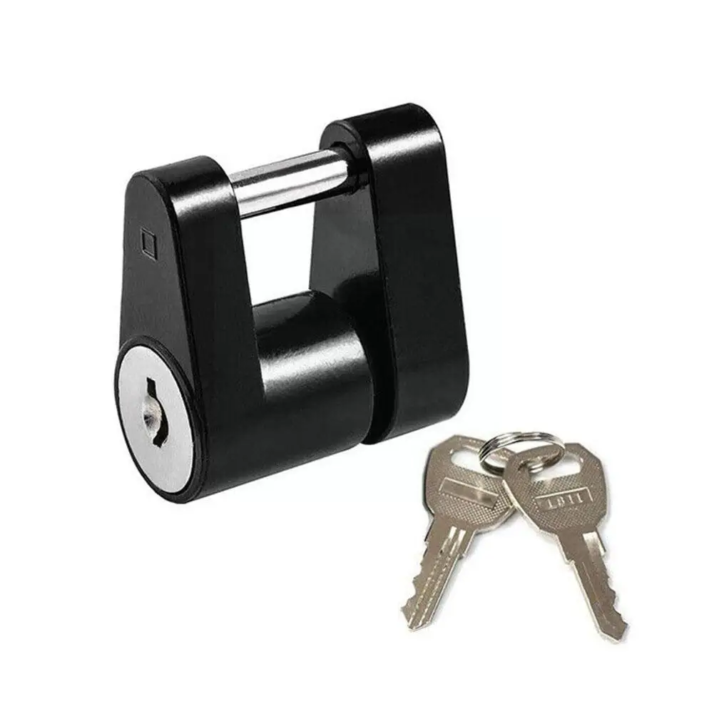 

Ust-resistance Anti-theft Trailer Hitch Lock Trailer Security Hook Lock Hitch Coupler Padlock Protector Tongue Locks H6H1