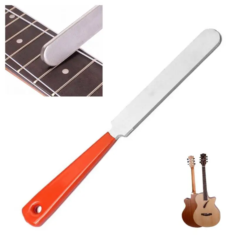 

1~5PCS Hot Sale Slotting Files Sturdy Wear-resistance Metal Guitar Fret Crowning File Electric Guitar Fret Nut for Repair