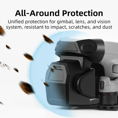 Крышка объектива BRDRC для DJI Air 3S, защитная крышка объектива дрона, противоударный фиксированный зажим, пылезащитный чехол для подвеса, аксессуары для дронов