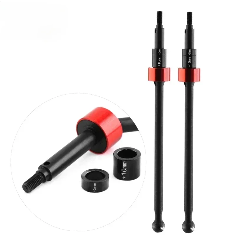 2 шт. стальной металлический передний задний приводной вал CVD карданный 86246 для HPI