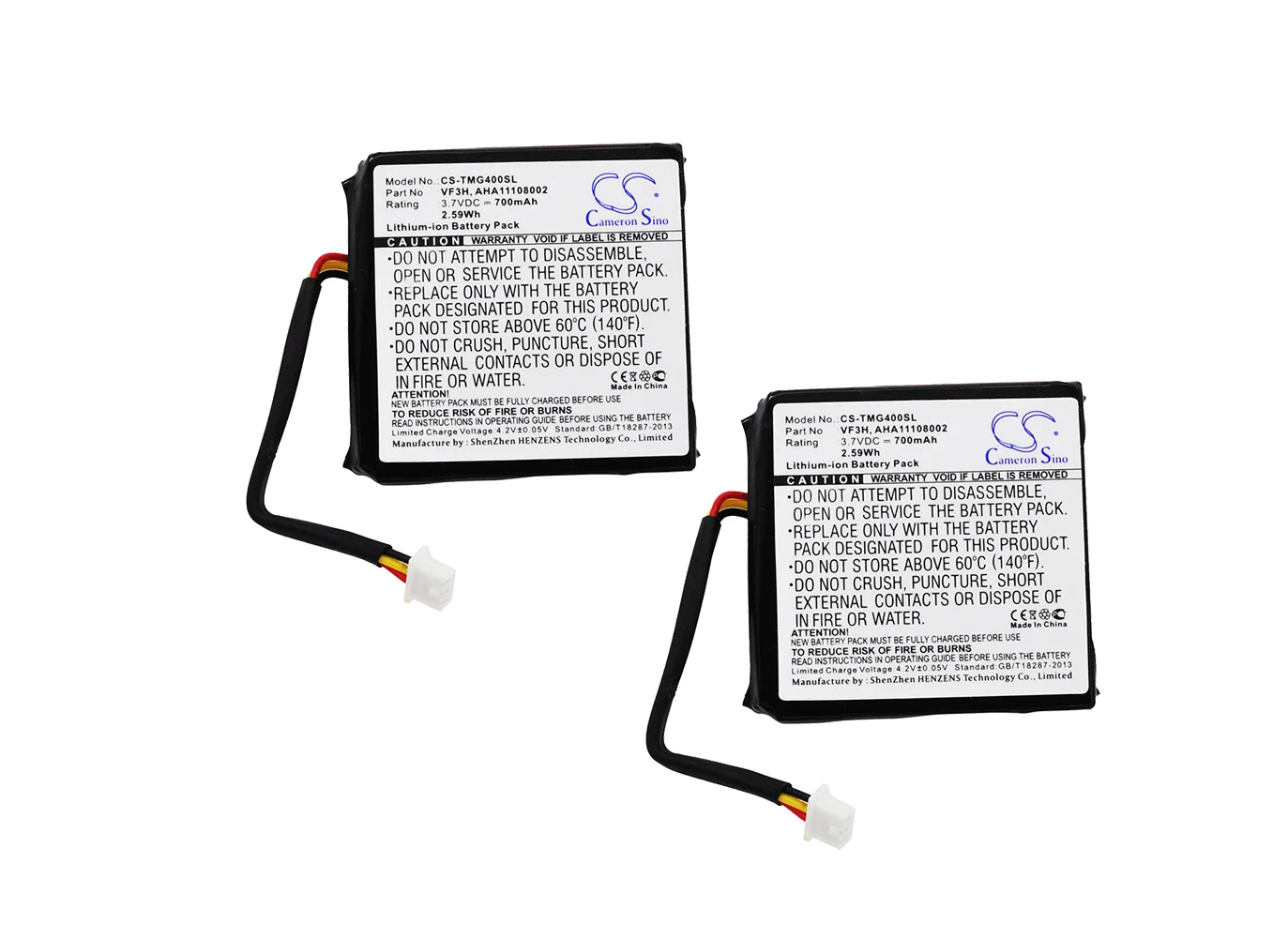 Аккумулятор для TomTom Go 400 4 3 дюйма Touch Via 110 Europe AHA11108002 VF3H VF3K 2 шт. |
