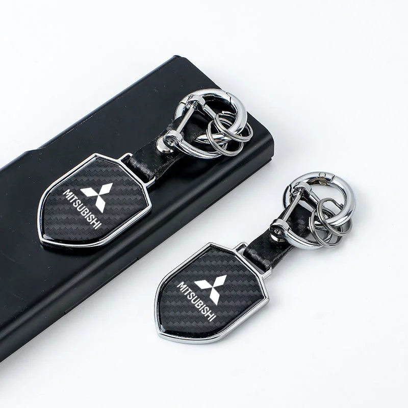 3D металлические брелки автомобильные эмблемы брелок для Mitsubishi Outlander I200 Pajero ASX Eclipse