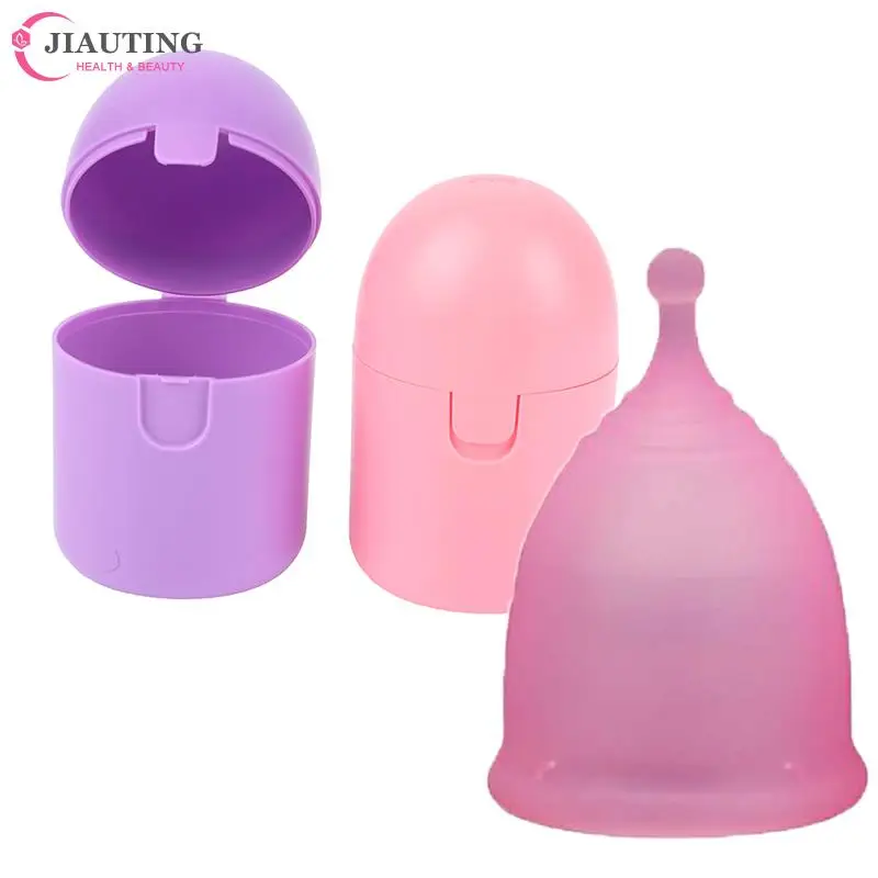 

Коробка для хранения для дезинфекции менструальной чаши герметичная женская сумка для хранения менструальных стаканов для женщин чехол дл...