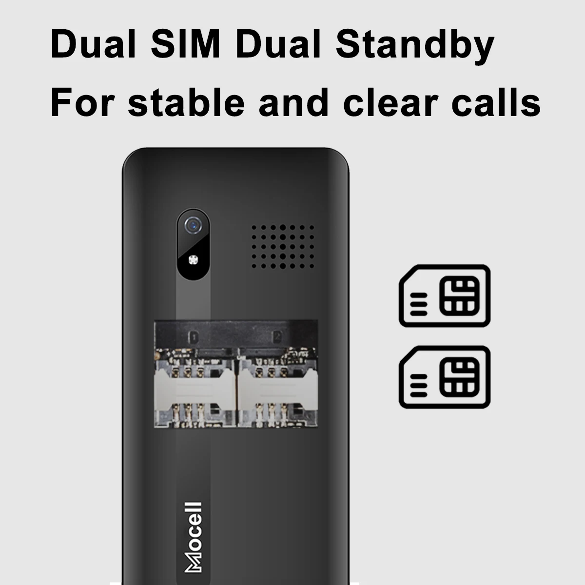 Мобильный Телефон Mocell MC1806 С Экраном 1 77 Дюйма