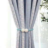 french nordic curtains for living dining room bedroom light luxury high end simple thickening high shading new chenille jacquard