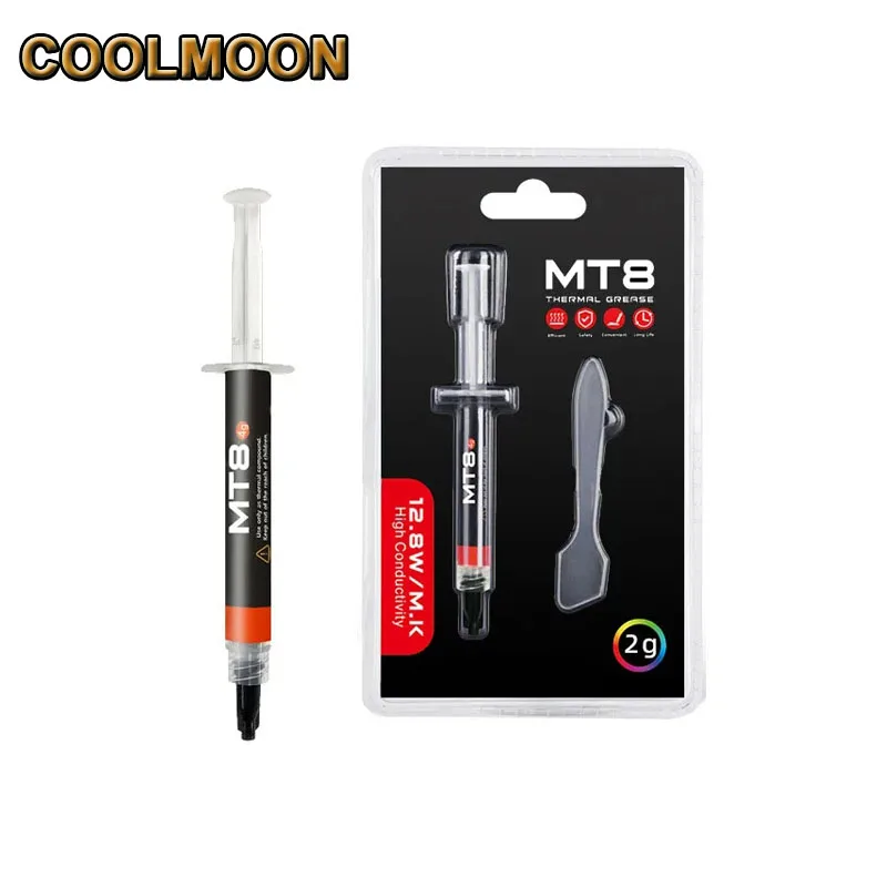 Термопаста наноуровневая проводящая гель-паста для процессора графического