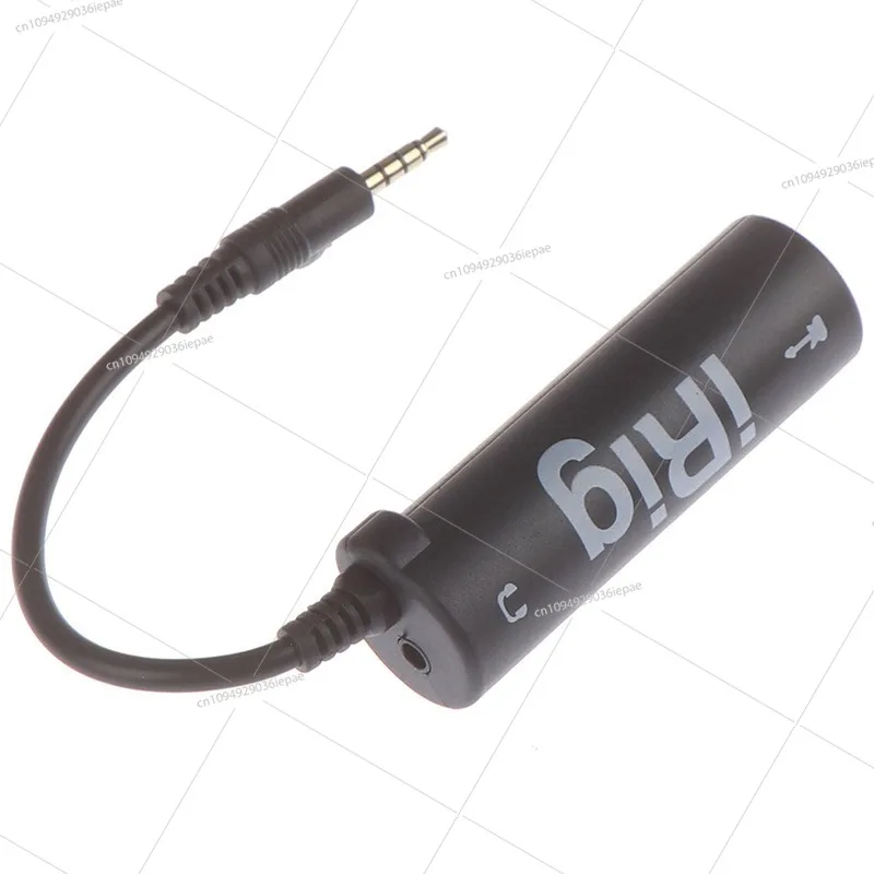 Фото Гитарный аудиоадаптер для эффектов электрогитары; Конвертер Irig для мобильных телефонов и планшетов №3