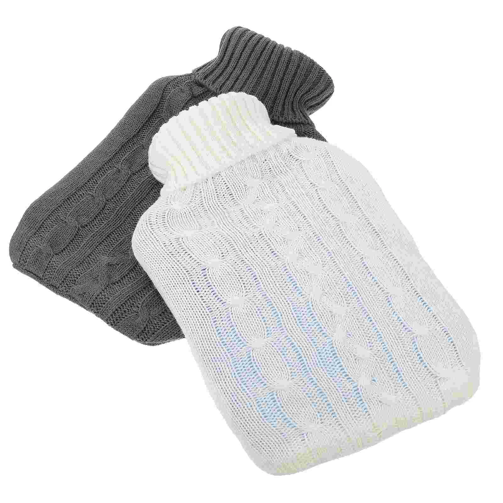

Water Hot Bottle Warm Bag Boots Hand Kids Cover Winter Sleeve Rubber Electric Fluffybed